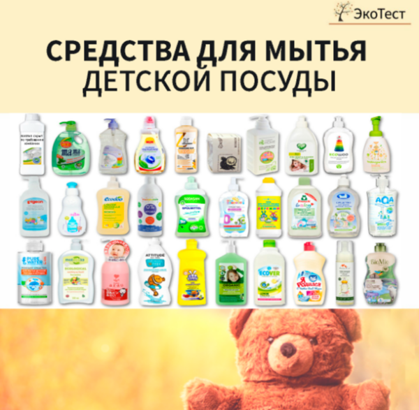 [Магазин ЭкоТестов] Средства для мытья детской посуды Экотест (Алена Эко)